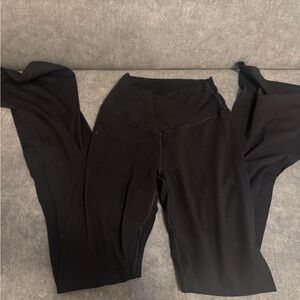 Aerie Black Crossover Black Leggings